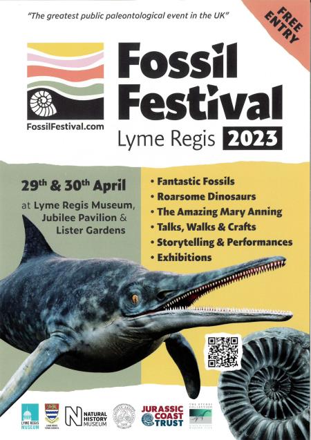 Lyme Regis Fossil Festival 2023